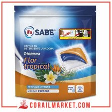 IFA SABE Lessive Concentrée 2 En 1 En Liquidoses FLOR TROPICAL  22 Doses