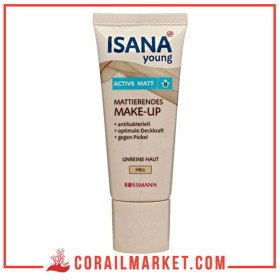 rossmann ISANA - Young Active - Matt Fond de teint -mattierendes moyen 40 g