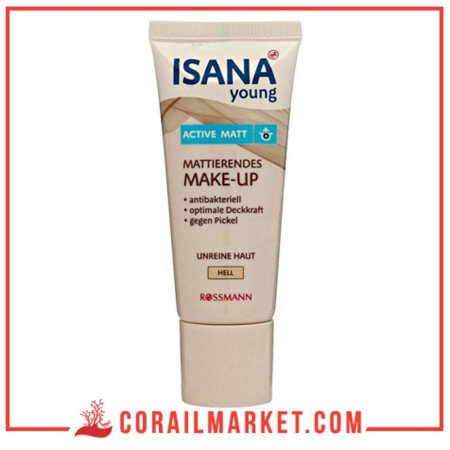 rossmann ISANA - Young Active - Matt Fond de teint -mattierendes moyen 40 g