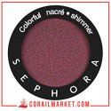 Fard à paupières coloré de la collection Sephora (336 Velvet Cake - Finition chatoyante)