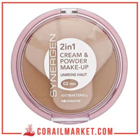 Synergen 2in1 Maquillage Crème & Poudre, Couleur: 01