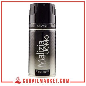 MALIZIA UOMO SILVER Déodorant 150ml