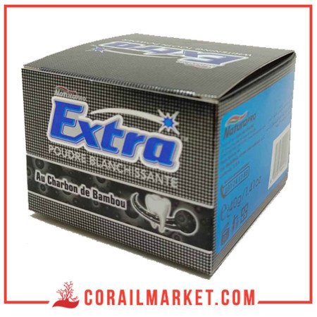 Extra Natura Pro Poudre Blanchissante Au Charbon De Bambou  40 G