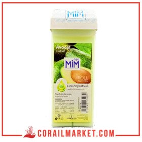Mim Cire Dépilatoire Roll Avocat, 100 Ml