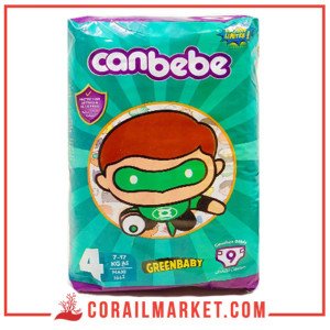 Canbebe Couches Bébé Greenbaby N 04 (7-17 Kg) 9 Couches