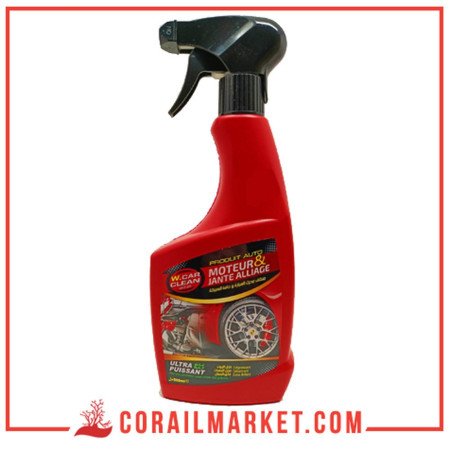 W.car Clean Nettoyant Moteur Et Jante Alliage 500 Ml