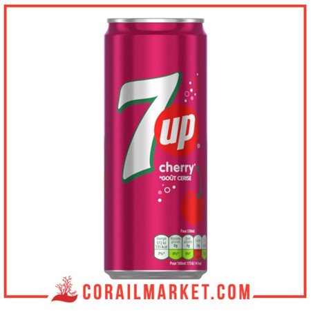 7up Boisson Gazeuse Cherry Cerise 33cl