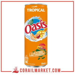 OASIS Boisson aux fruits goût tropical  33cl