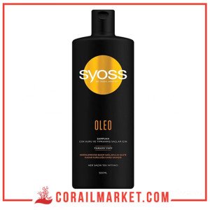 Syoss Oleo Tamanu shampooing à l'huile pour cheveux très secs et abîmés 500 ml