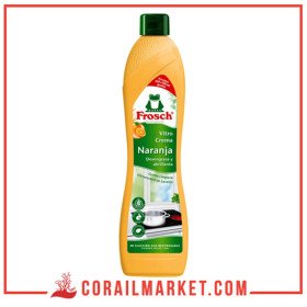 Frosch Dégraissant  Vitrocéramique Polisseur orange 450 ml