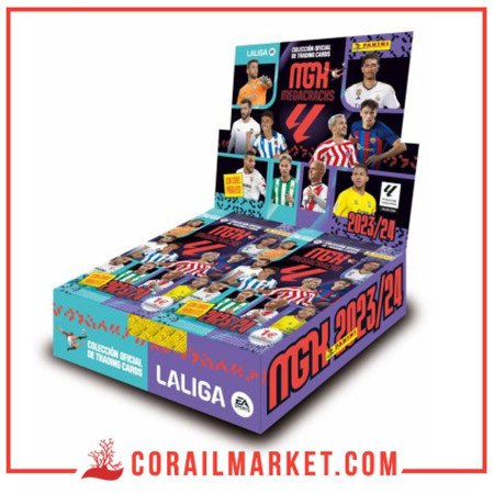 Panini Espagne Enveloppe autocollante Megacrack La Liga 2023-24 Panini