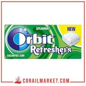 Orbit  Refreshers Chewing-gum Goût Menthe 15.6 g