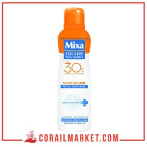 MIXA Brume solaire SPF30+ peau sensible 200 ml