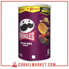 Pringles Chips Goût Texas Barbecue 70 G