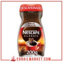 نسكافيه كلاسيك قهوة قابلة للذوبان منزوعة الكافيين 200 جرام