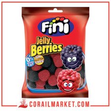 Fini bonbons mûres et framboises Jelly berries 100 g