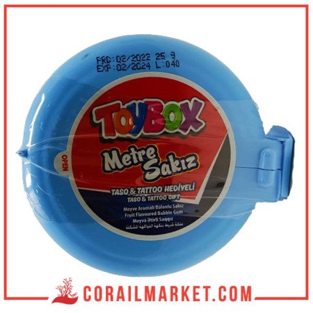 TOYBOX Compteur Chewing-Gum + Tatouage ou Miniature 3D 35g