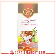 Morlux Chocolat Aux Noisettes Entiers 150 G