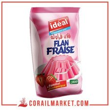 FLAN fraise idéal 800  g