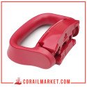 Cocotte Clipso Precision Poingée Rouge Rabatable 6l