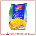 flan banane idéal 500 g
