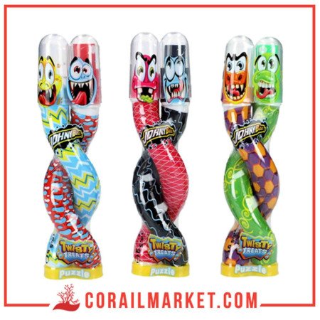 Bonbons Johny Bee Twisty Treats 12 g