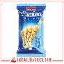 swareen LAMINA, GAUFRETTE ROULEE CROUSTILLANT ET FOURRE DE CREME GOUT DE vanille 120 GR