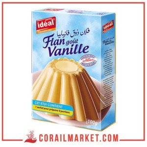 flan vanille idéal 100 g