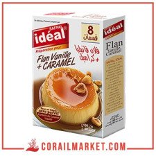 FLAN VANILLE CARAMEL idéal 100g