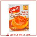 FLAN VANILLE CARAMEL idéal 100g