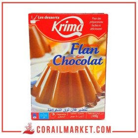 flan chocolat krima 100 g