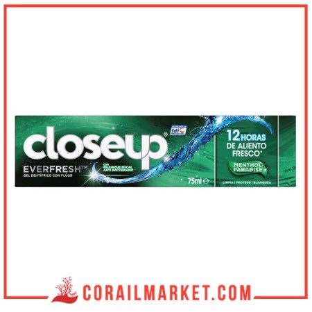 CLOSE UP Dentifrice Fraicheur Menthol 75ml
