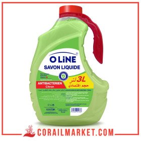 Oline Savon Liquide Citron Antibactérien 3 l