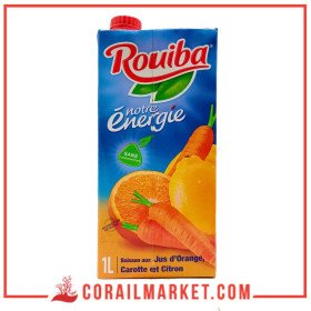 Rouiba Jus D'orange carotte et citron 1 L