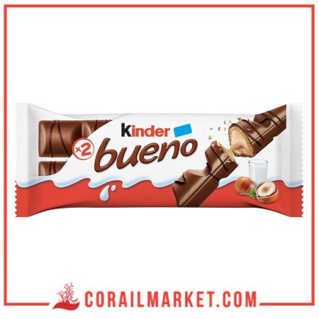 Kinder Bueno Biscuit Au Chocolat Crème De Noisette, 43 G