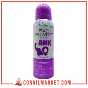 Baby powder Paris AMK sheer floral Déodorant Intime Femme 125 Ml