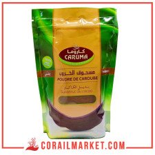 Caruma poudre de caroube substitut du cacao 250 g