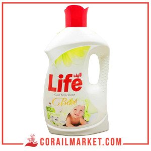 Life Lessive En Liquide spécial bébé  2.5 L