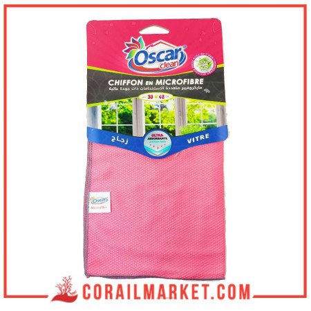 OSCAR CLEAN Chiffon Microfibre Vitre 30x40