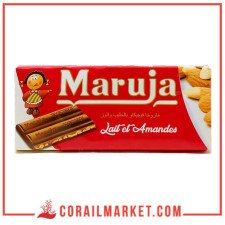MARUJA chocolat au lait et amandes 150 g
