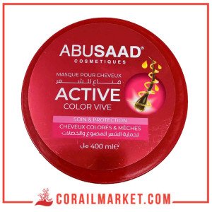 ABUSAAD masque cheveux -active COLOR VIVE 400 ml