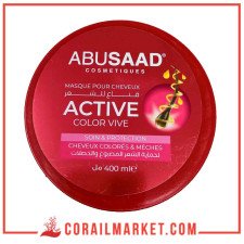 ABUSAAD masque cheveux -active COLOR VIVE 400 ml