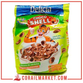 DELICIA Céréales Aux chocolat choco shell 160 G