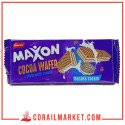 Palmary Maxon Gaufrettes Cacaoté Fourré Crème de vanille 190 G