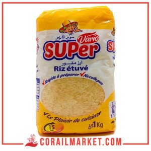 super vario riz étuvé 1 kg