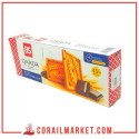 بسكويت بالحليب وحبيبات الشوكولاطة قعدة 150غ
