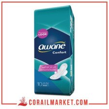 Serviette hygiénique Awane Confort Normale 10 serviettes