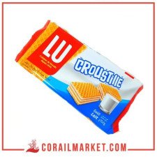 gaufrettes au lait croustille lu 152 g
