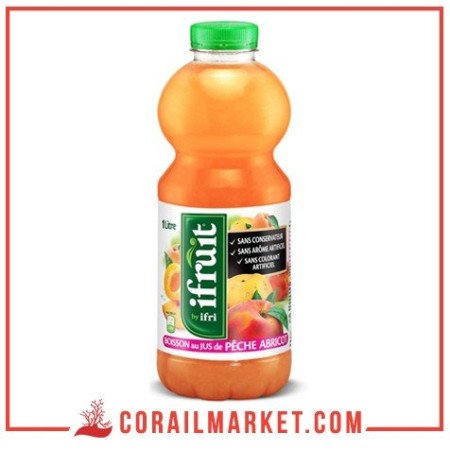 Jus gout pêche et abricot  Ifruit 1 L