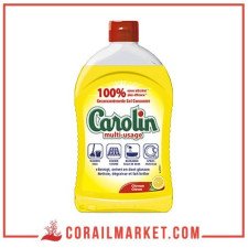 Nettoyant multi-usage senteur citron  Carolin 500ml